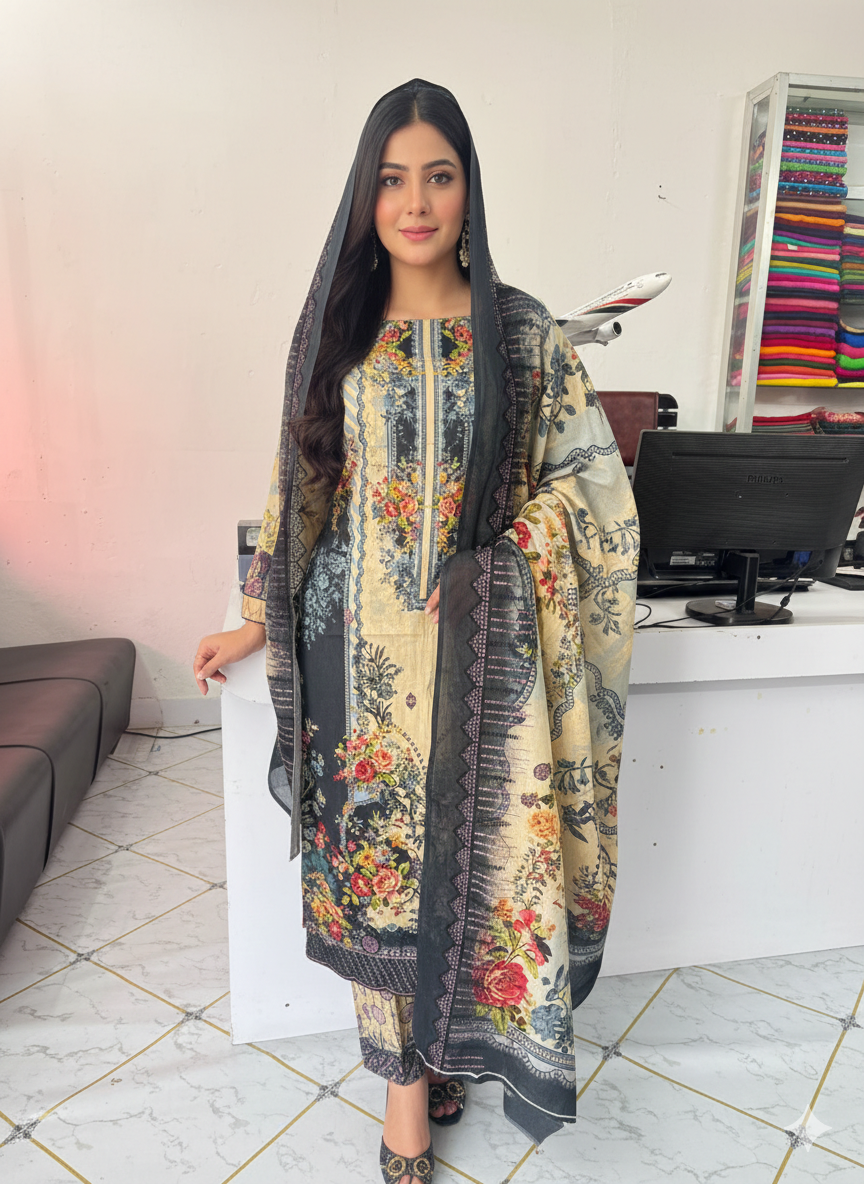 খাদ্দি ডি 1220 থ্রি পিছ