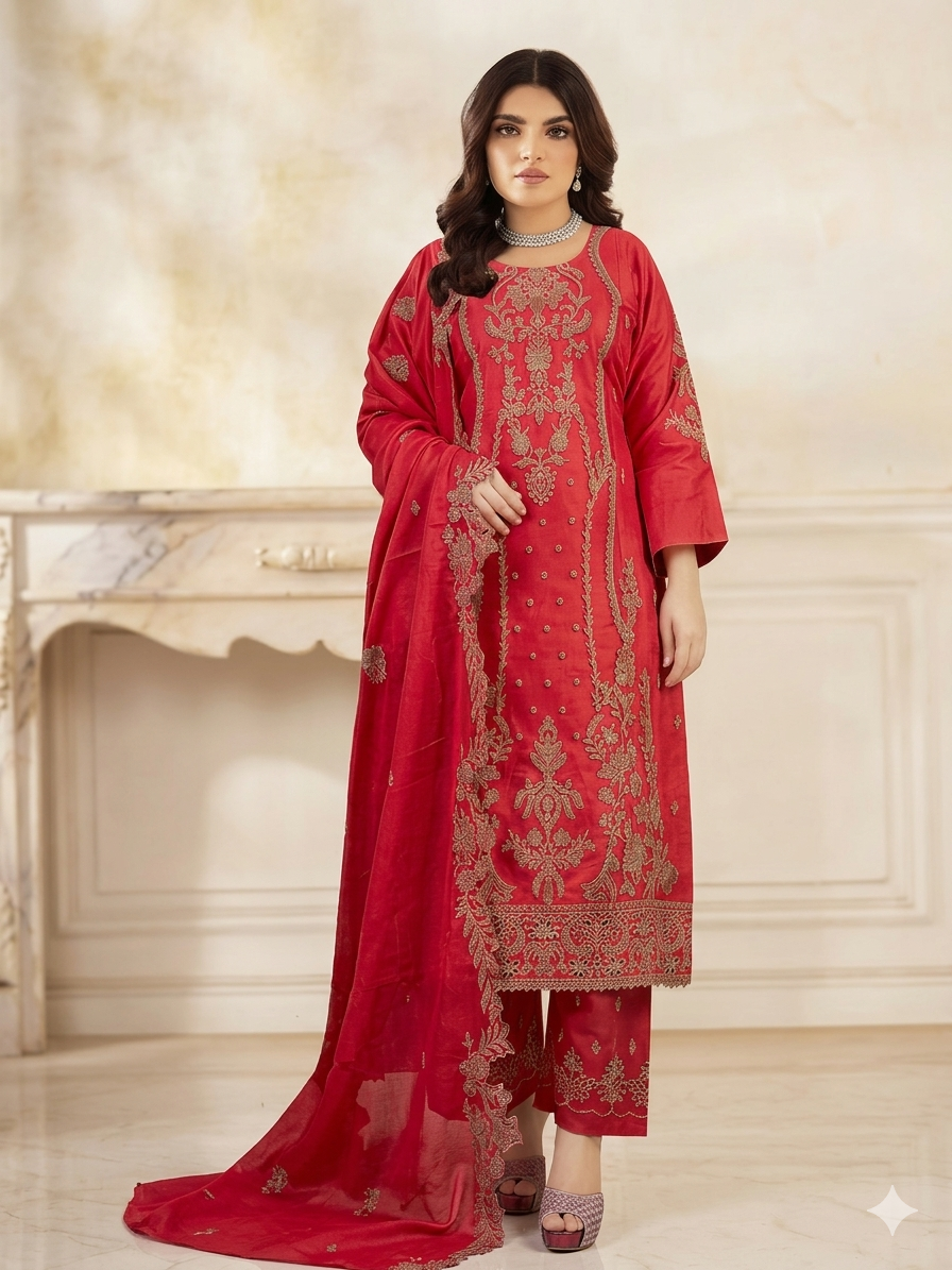 লাক্সারী  থ্রি পিছ (6056)